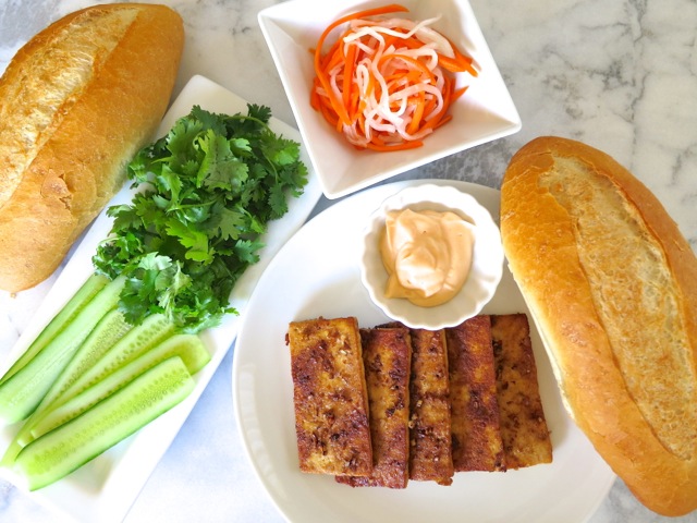 Lemongrass Tofu Banh Mi