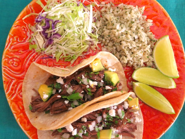 Beef Barbacoa Tacos 