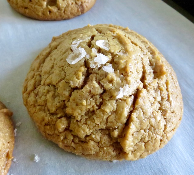 Salted Peanut Butter Cookies