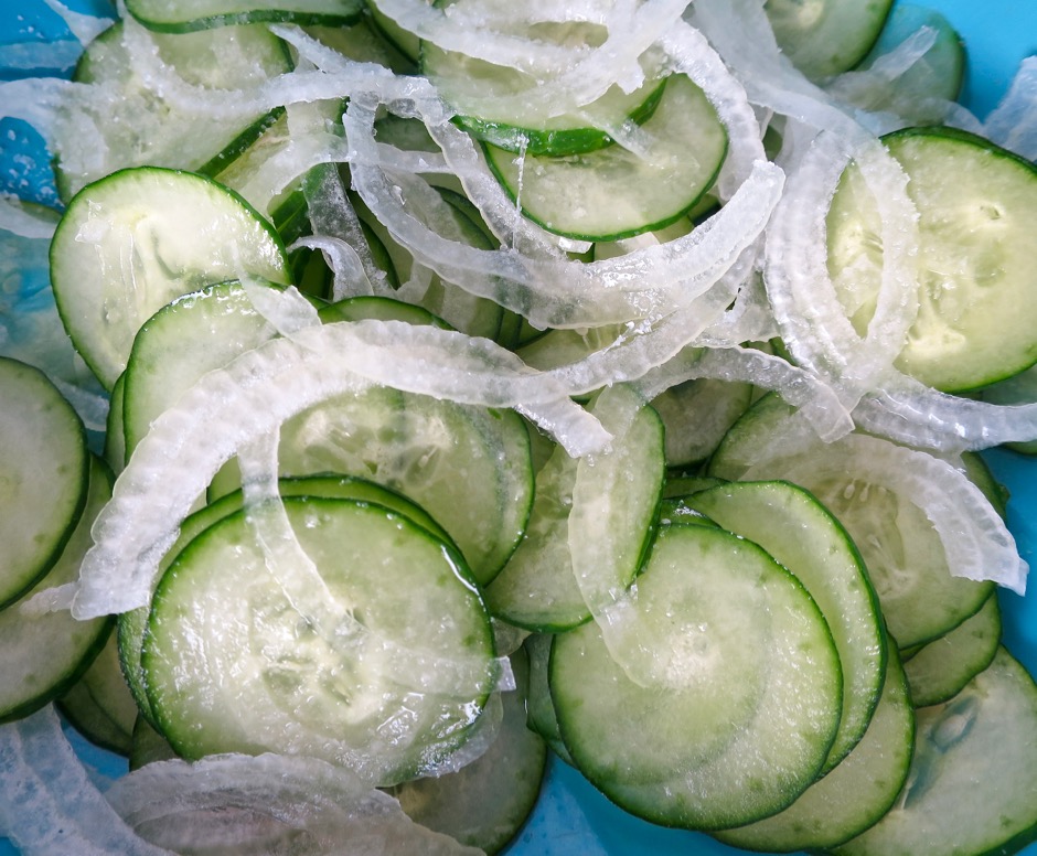 Japanese Cucumber & Onion