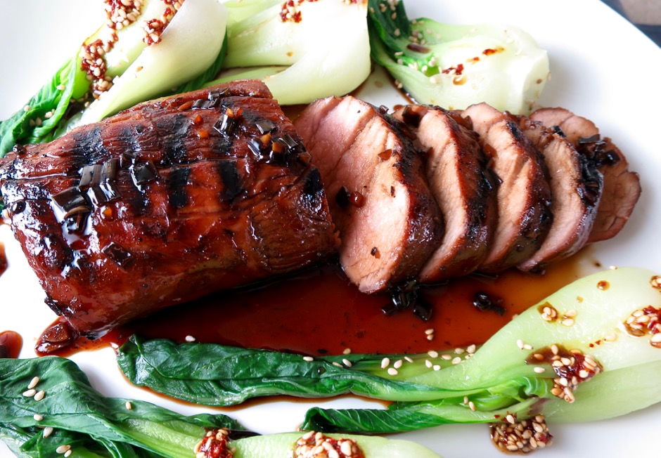 Grilled Teriyaki Pork Tenderloin