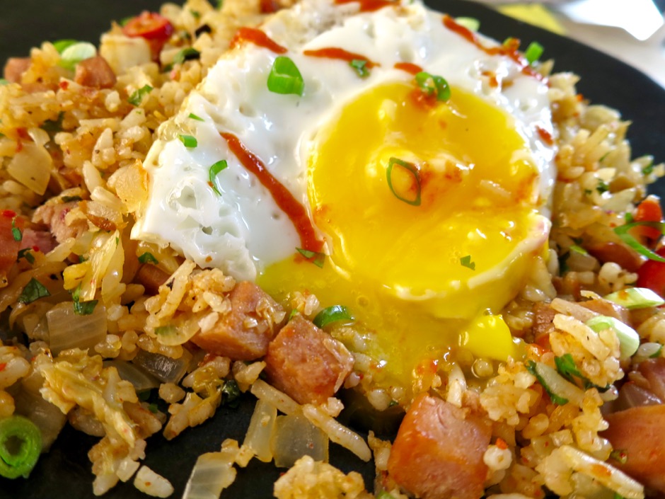 Kimchi & Spam Fried Rice 