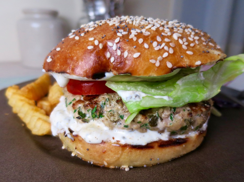 Grilled Tuna Burger