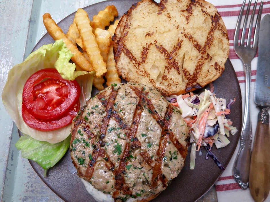 Grilled Tuna Burger