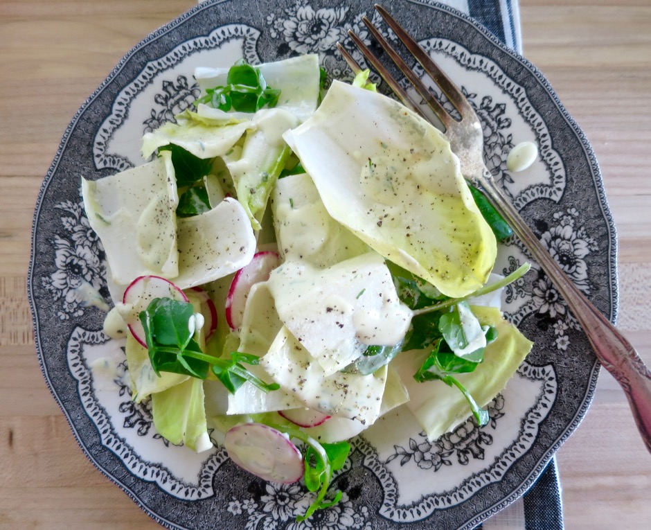 Endive Salad with Nobis Dressing