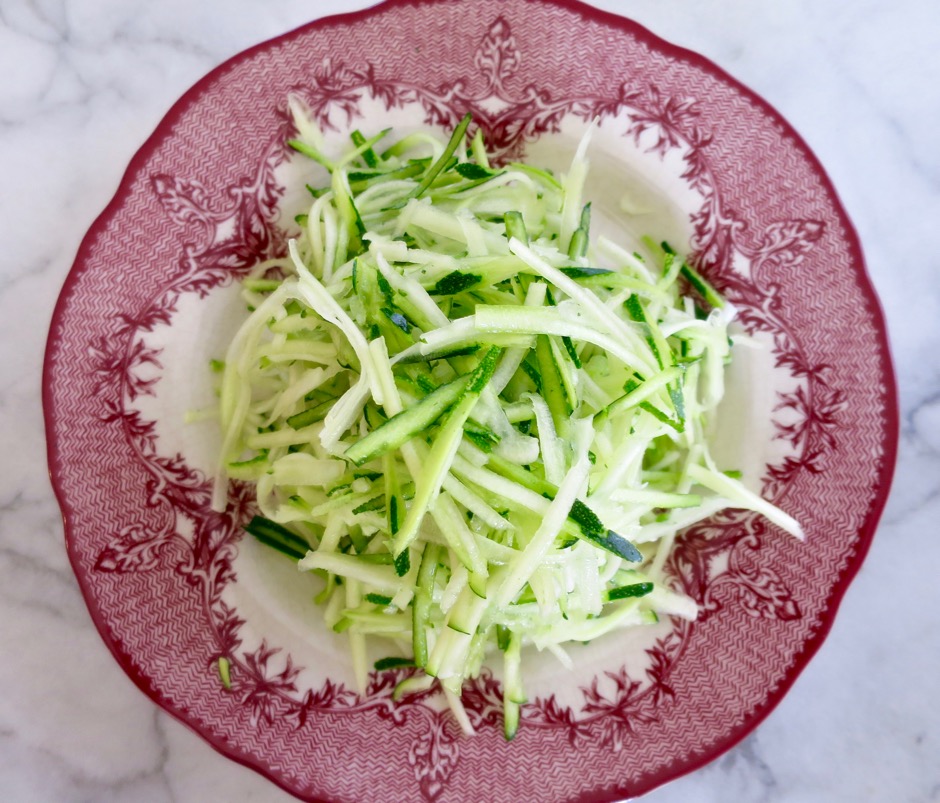 Grated Zucchini