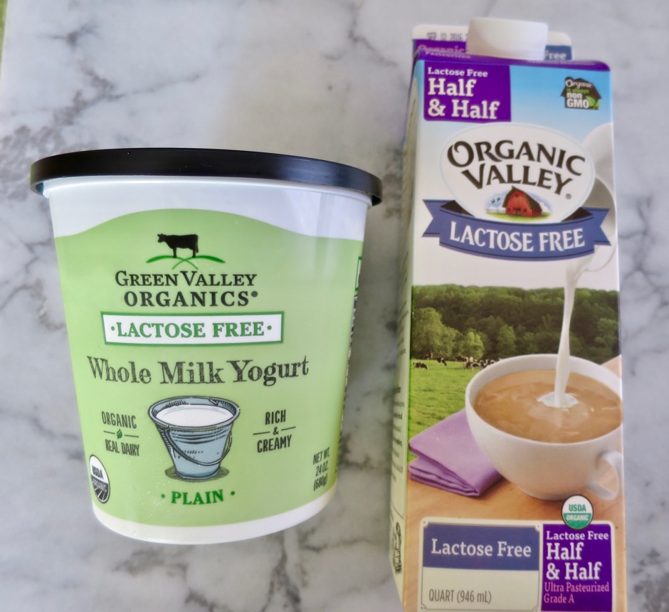 Lactose Free Yogurt and Half & Half