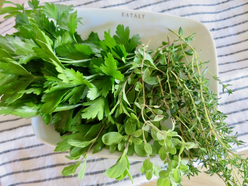 Parsley, Marjoram, Thyme