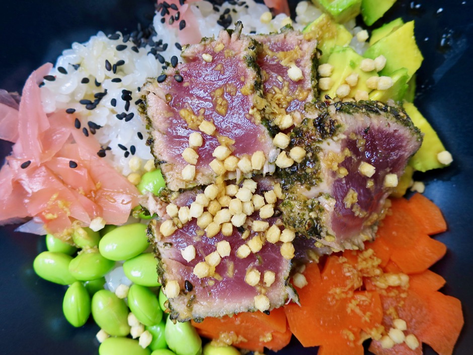 Seared Ahi Rice Bowl