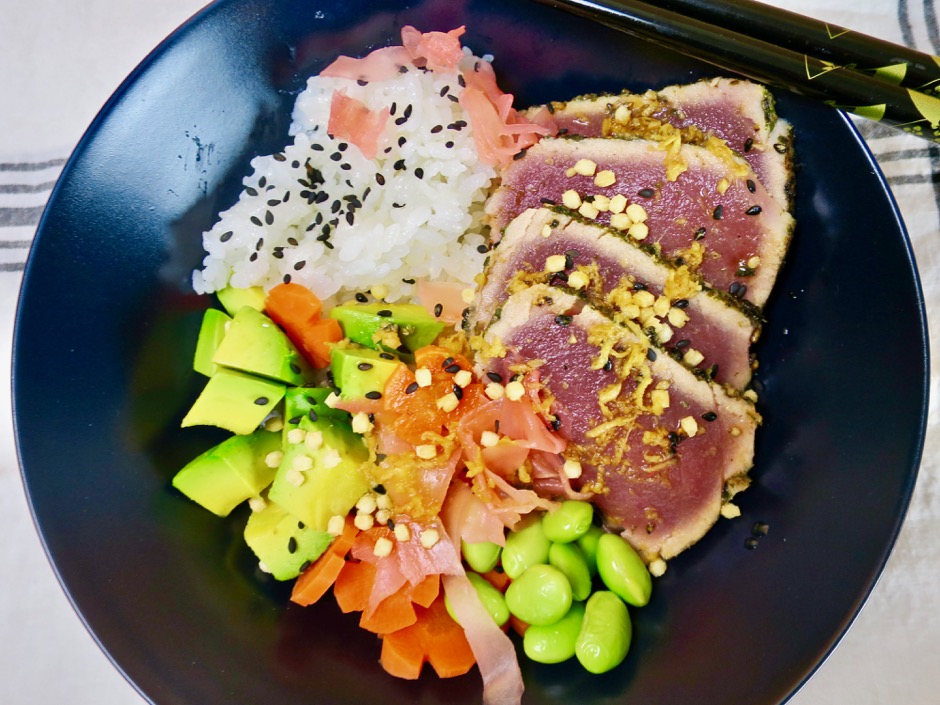 Seared Ahi Rice Bowl