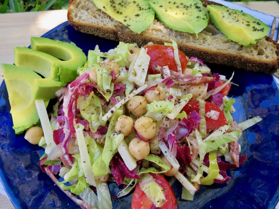 Chopped Salad with Oregano Vinaigrette