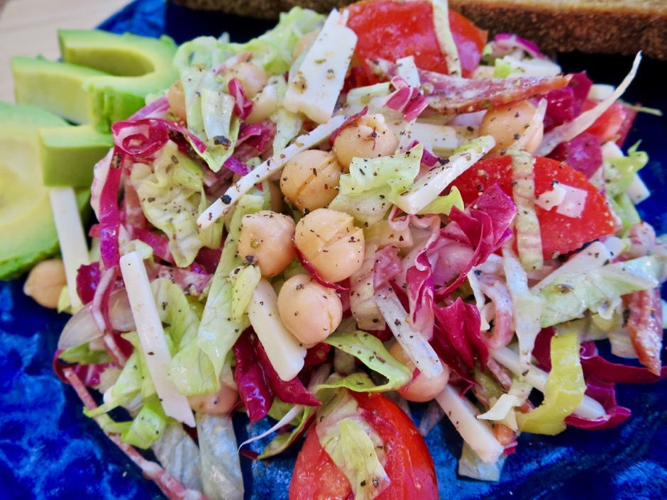 Chopped Salad with Oregano Vinaigrette