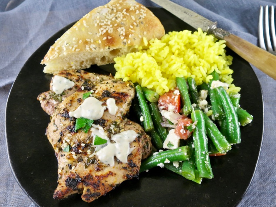 Middle Eastern Herb & Garlic Chicken