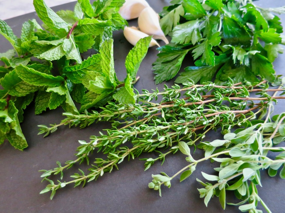 Fresh Herbs from the Garden