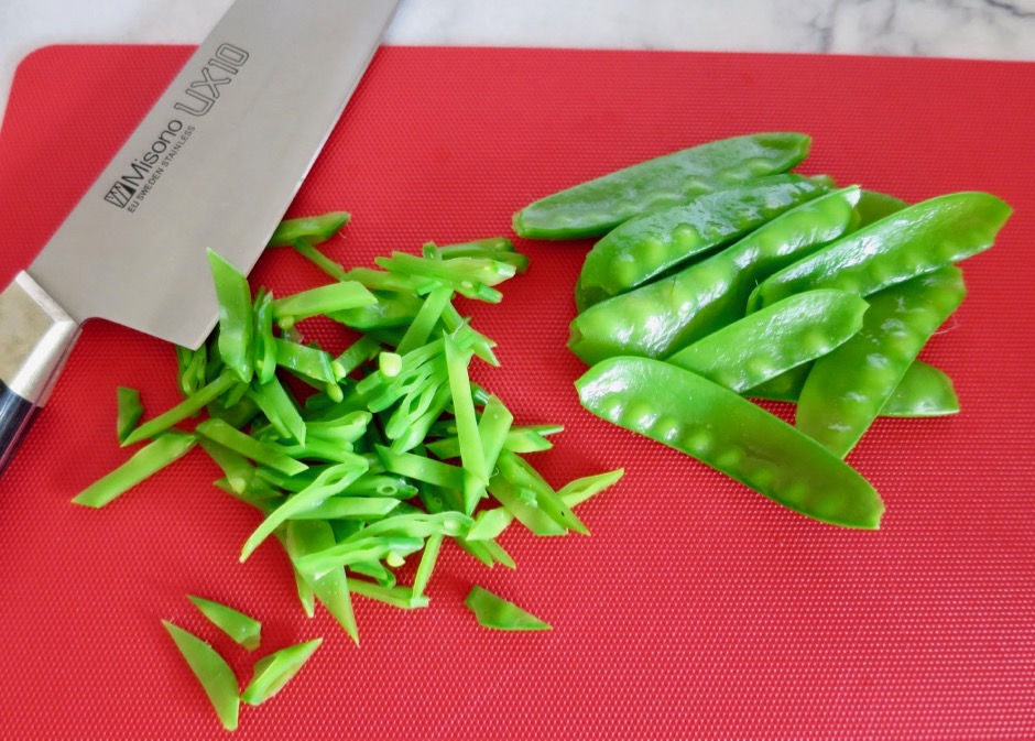 Blanched Snow Peas