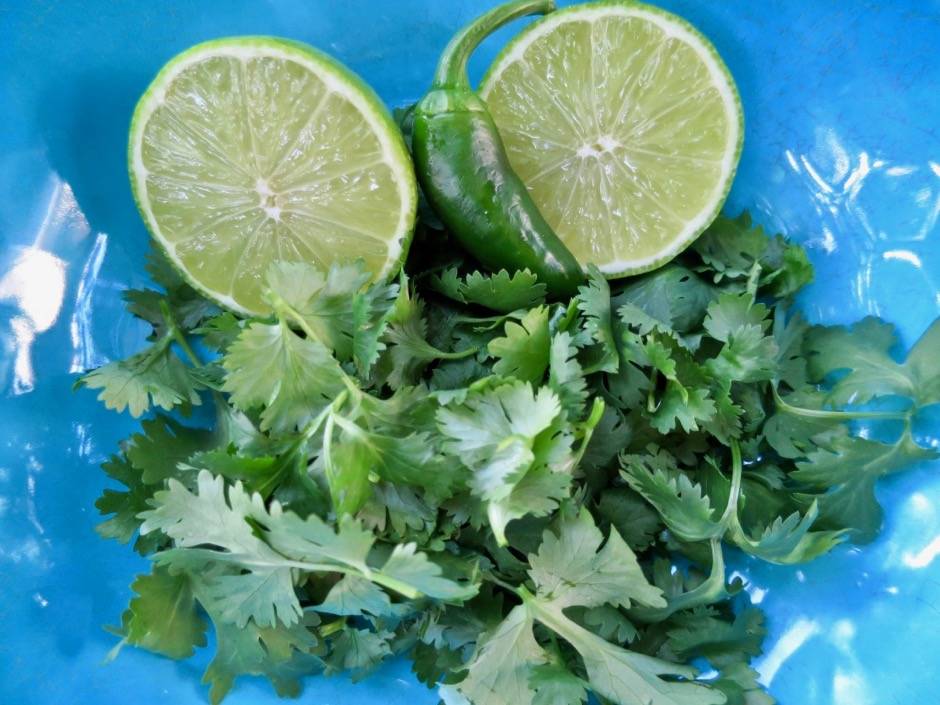 Lime, Jalapeno, Cilantro