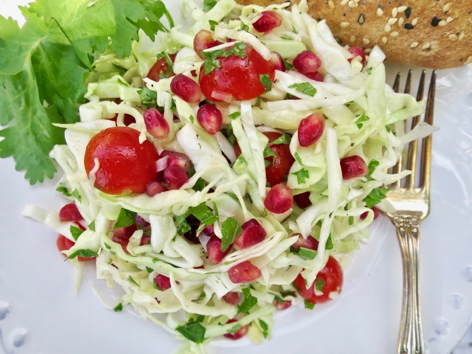 Crunchy Cabbage & Pomegranate Salad