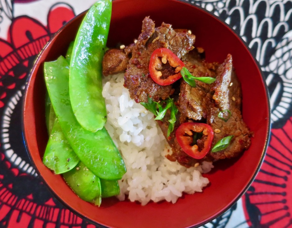 Korean-Style Pan-Fried Beef