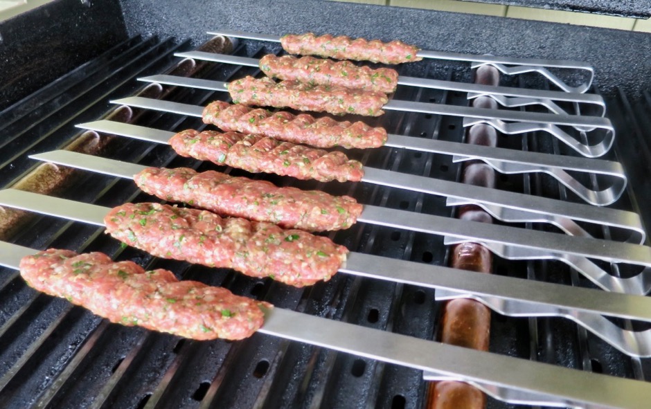 Grilling Kofta