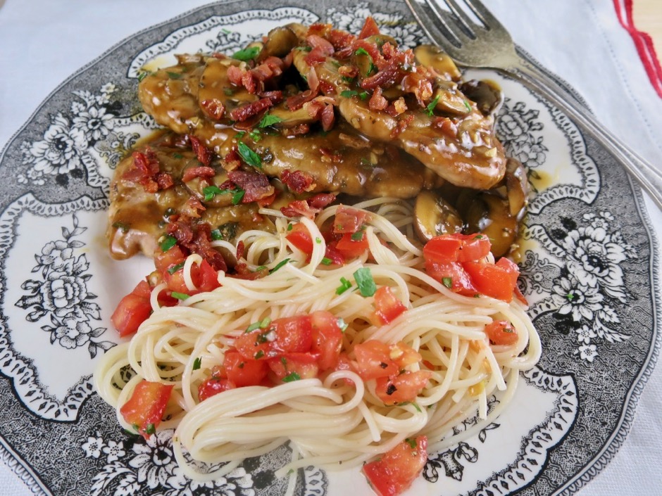 Pork Tenderloin Saltimbocca