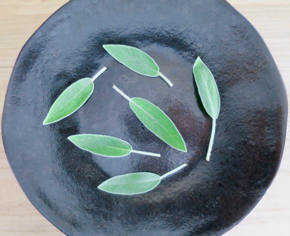 Fresh Sage Leaves