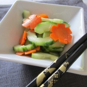 Cucumber & Carrot Namasu 