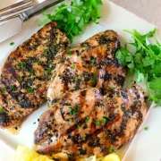 Grilled Lemony Chicken with Fresh Herbs