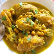 Indian-Spiced Chicken with Chickpeas
