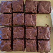 Chewy Fudgy Homemade Brownies