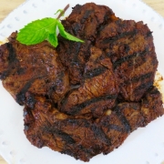 Dry-Rubbed Ribeye Steak