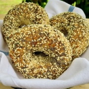 Homemade Almost Everything Bagels