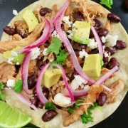 Slow Cooker Chipotle-Honey Chicken Tacos