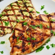 Mayo-Marinated Grilled Chicken Breasts