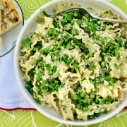 Pasta Primavera with Asparagus & Peas