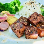 Balsamic-Soy Marinated Tofu