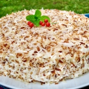 Coconut and Cardamom Cake