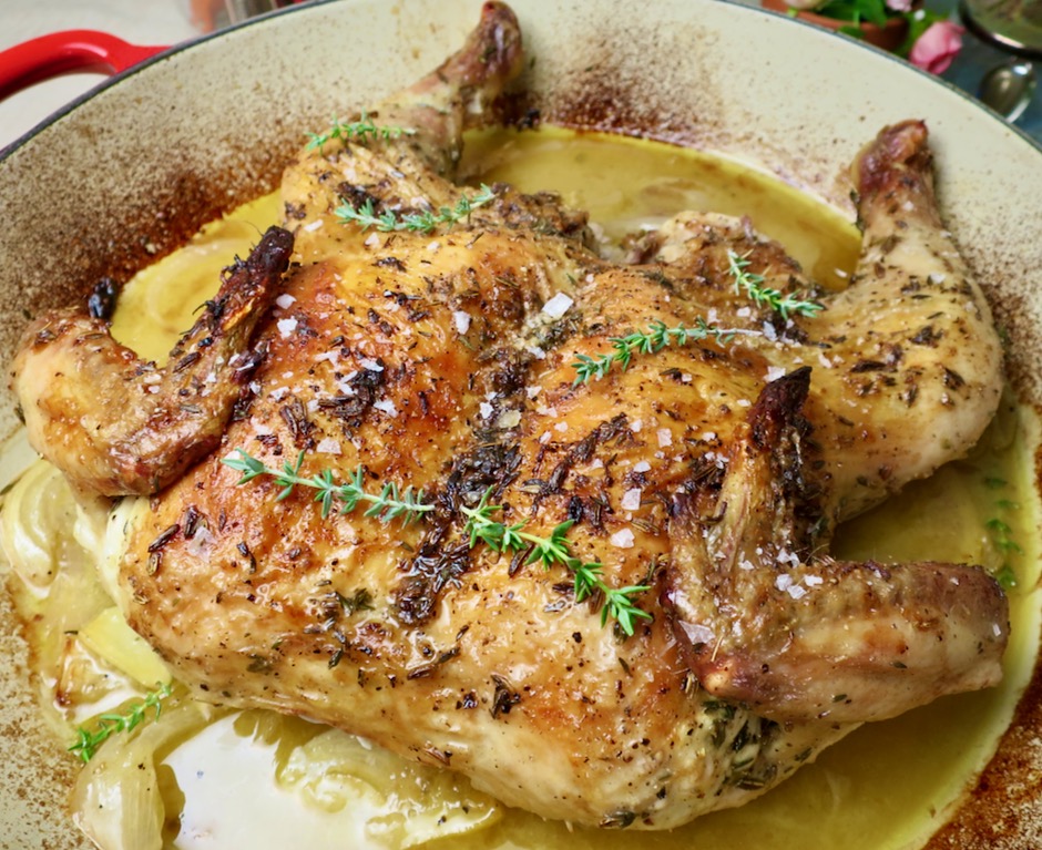 Ina Garten's Skillet-Roasted Lemon Chicken - My Lilikoi KitchenMy ...