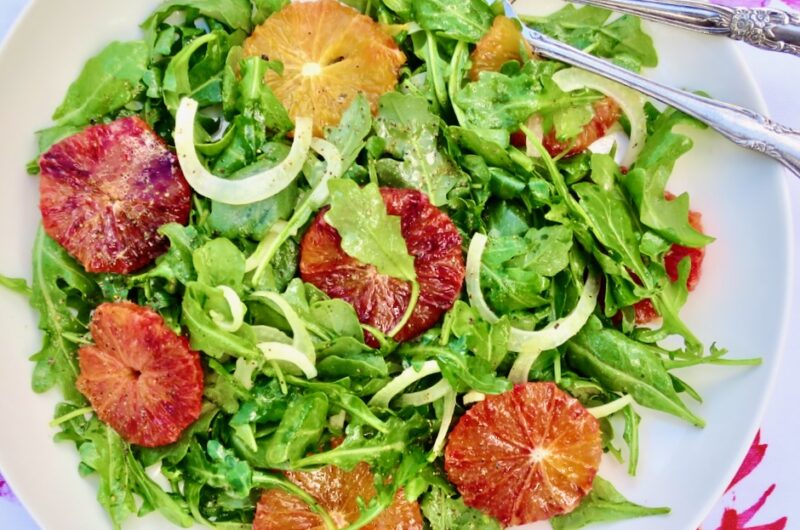 Arugula, Fennel & Blood Orange Salad