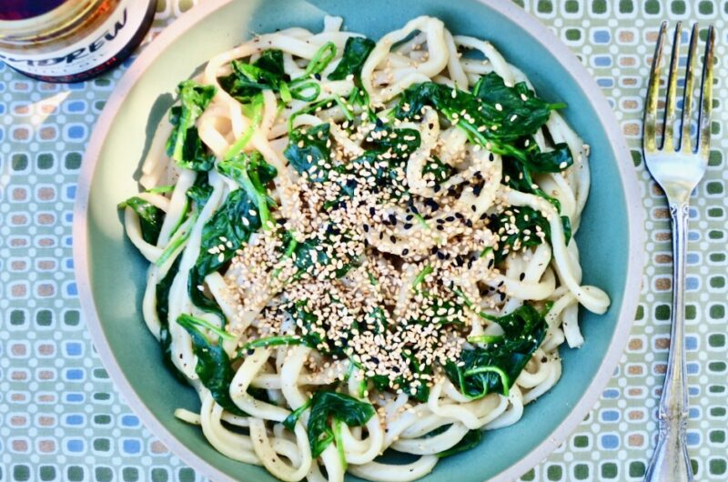 Sesame Brown Butter Udon Noodles