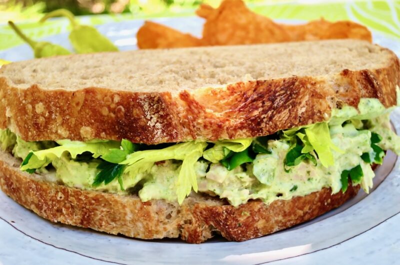 Green Goddess Tuna Salad Sandwich