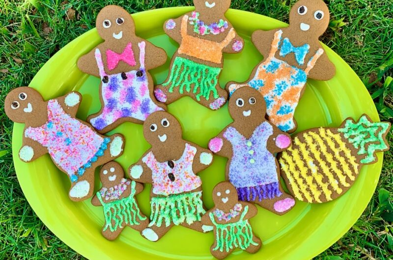 Hawaiian-Style Gingerbread Cookies