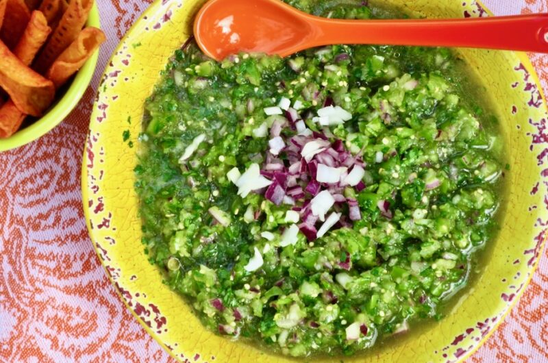 Tomatillo Salsa Cruda