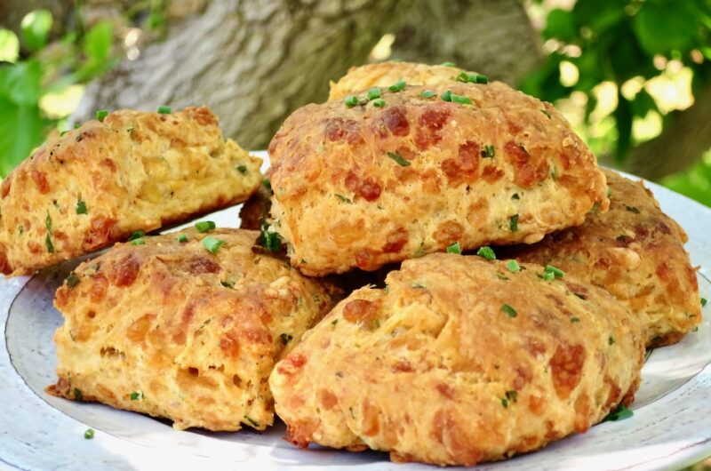 Cheddar Biscuits with Kefir